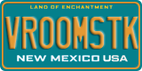 New Mexico, Vanity Plates