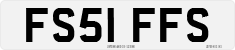 License plate of the United Kingdom, 2001 year system