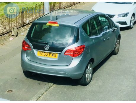 YG62 FWU, Vauxhall Meriva