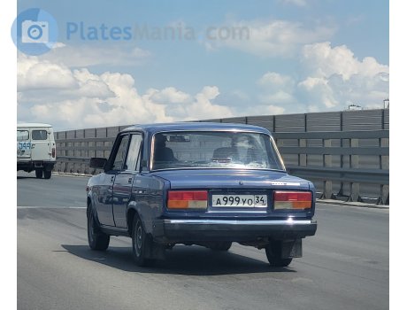 а999уо34, Lada (VAZ) 2107