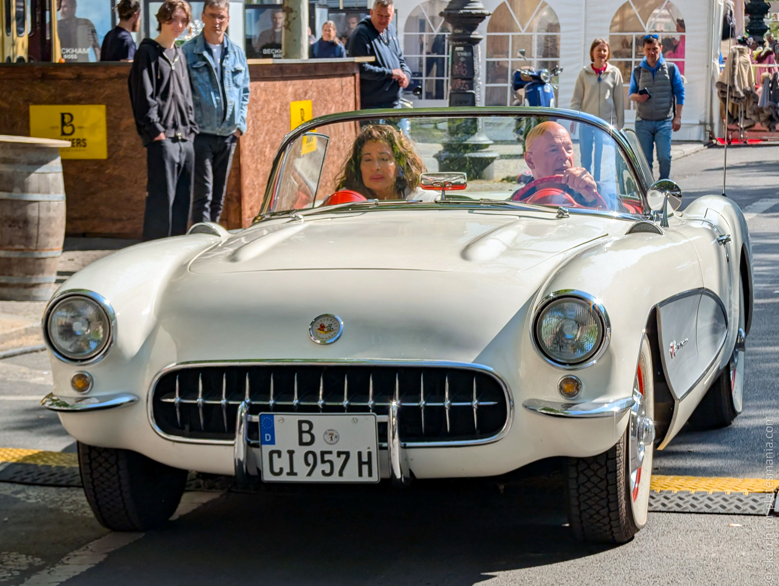 B CI 957 H, Chevrolet Corvette 1st gen (C1; 2934), 1st facelift, 1955–1957