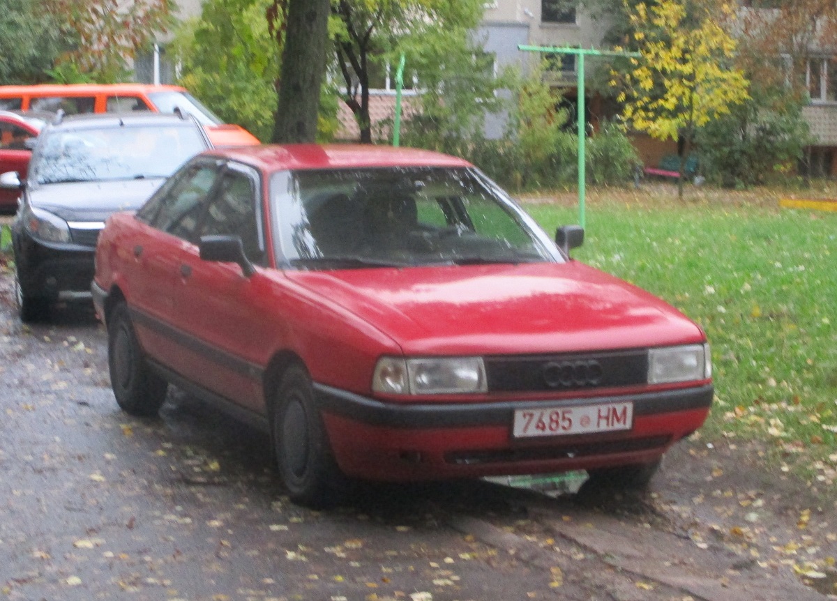 7485 HM, Audi 80 3rd gen (B3/89), 1986–1991