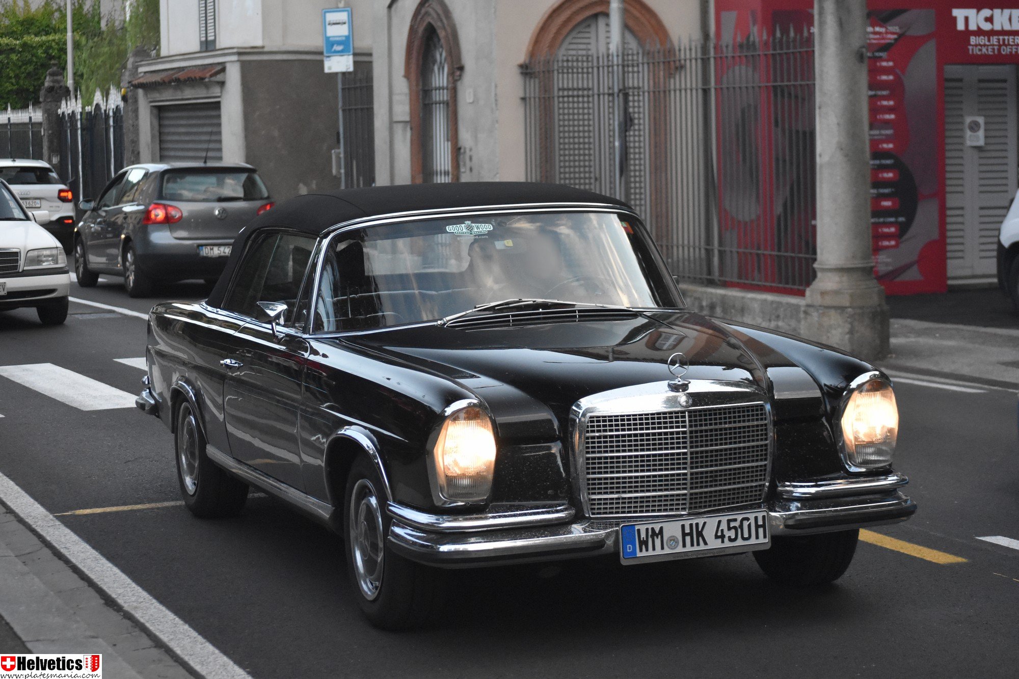 WM HK 450 H, Mercedes-Benz S-Klasse 1st gen Cabriolet (W111/W112), 1959–1971