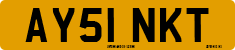 License plate of the United Kingdom, 2001 year system