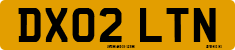 License plate of the United Kingdom, 2001 year system