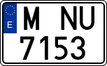 License plates of Spain, 1971 year series