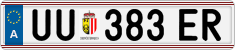 License plate of Austria, Regular plates
