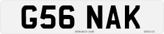 License plate of the United Kingdom, 1983 year system