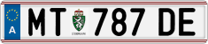 License plate of Austria, Regular plates