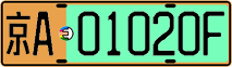 License plate of China, Electric vehicles