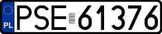License plates of Poland, Regular car plates