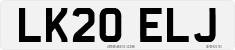 License plate of the United Kingdom, 2001 year system