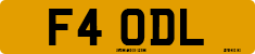 License plate of the United Kingdom, 1983 year system