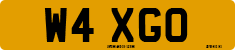License plate of the United Kingdom, 1983 year system