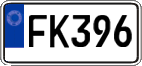 Non-recognized and partially recognized states, Regular plates (AB 123)