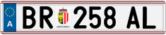 License plate of Austria, Regular plates