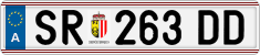 License plate of Austria, Regular plates
