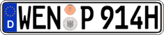 German license plate, Plates for oldtimers (type 