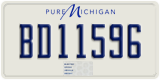 Michigan, Weighted Truck (AB12345)