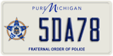 Michigan, Specialty plates (1AB23)
