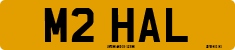 License plate of the United Kingdom, 1983 year system