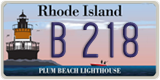 Rhode Island, Specialty plates