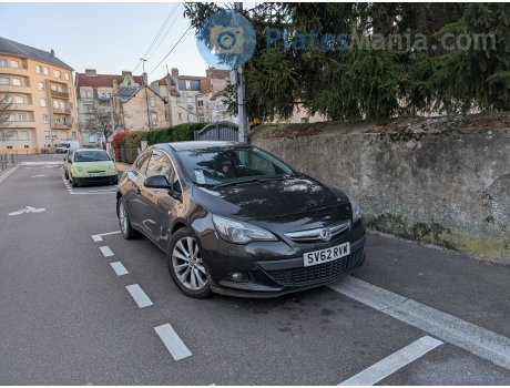 SV62 RVW, Vauxhall Astra