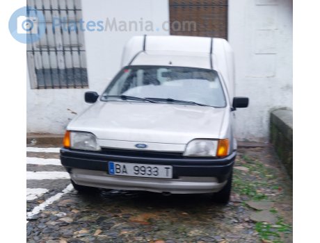 BA 9933 T, Ford Fiesta Courier