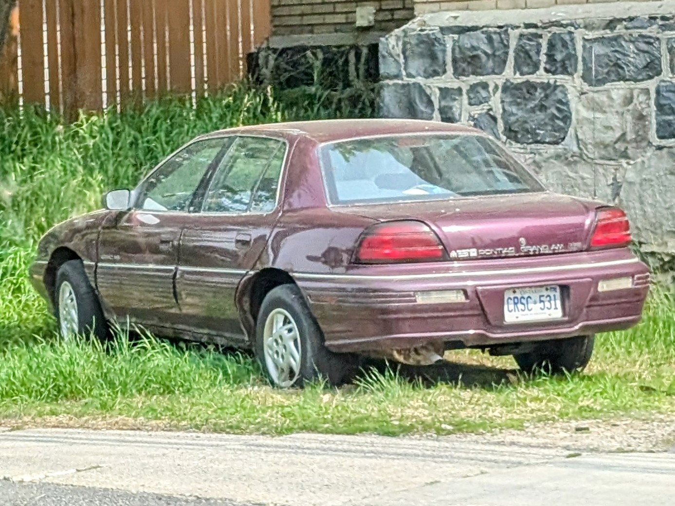 CRSC-531, Pontiac Grand Am 4th gen 4-door Sedan (N-body), 1991–1995