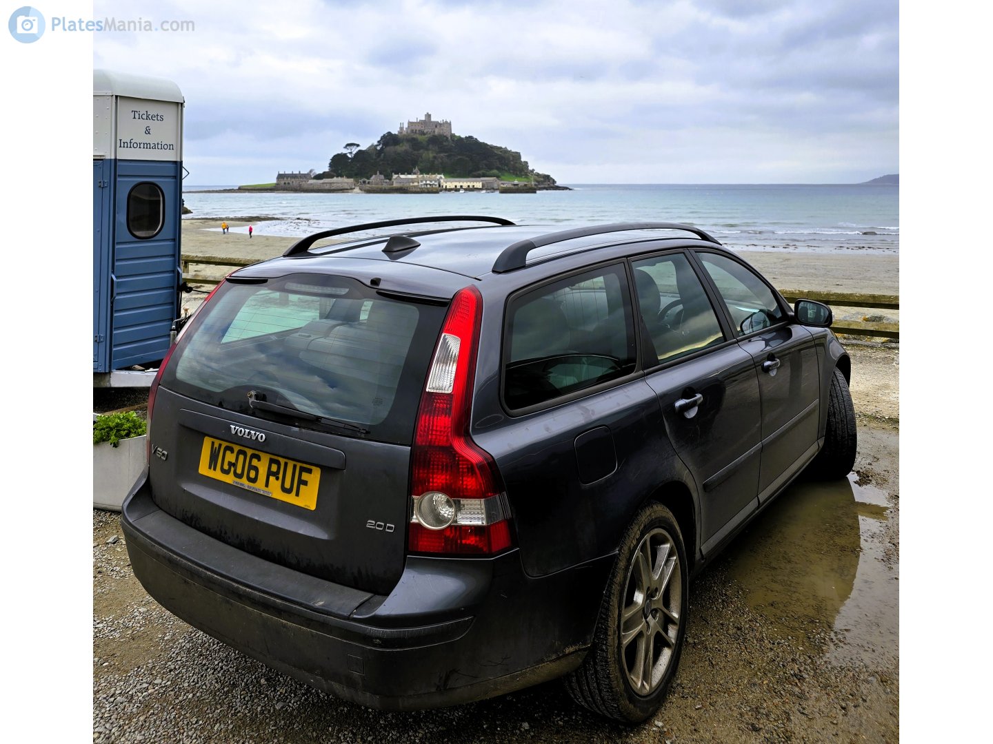 WG06PUF, Volvo V50 1st gen (545), facelift, 2007–2012