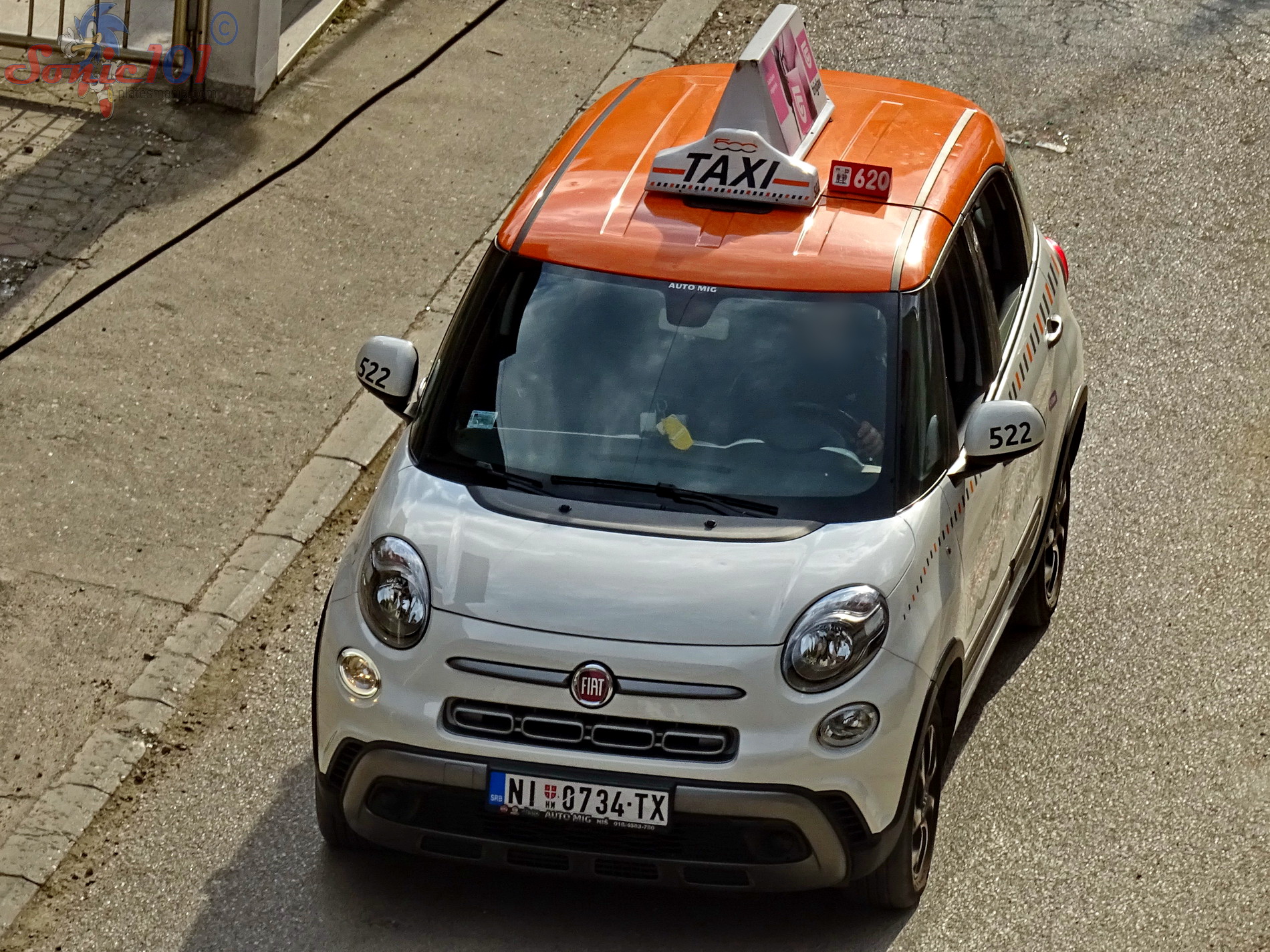 NI 0734-TX, FIAT 500L 1st gen Cross/City Cross (330), facelift, 2017–2022