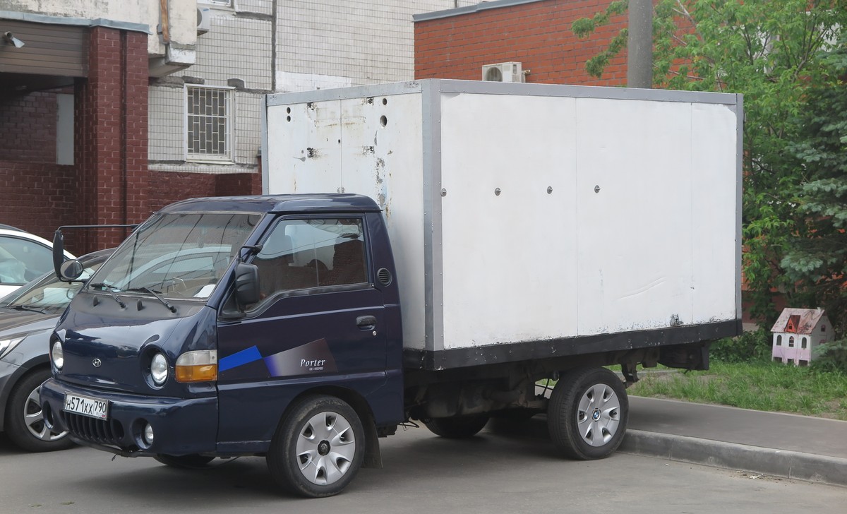 н 571 хх 790, Hyundai Porter 3rd gen (New Porter) (HD1000), 1996–2012