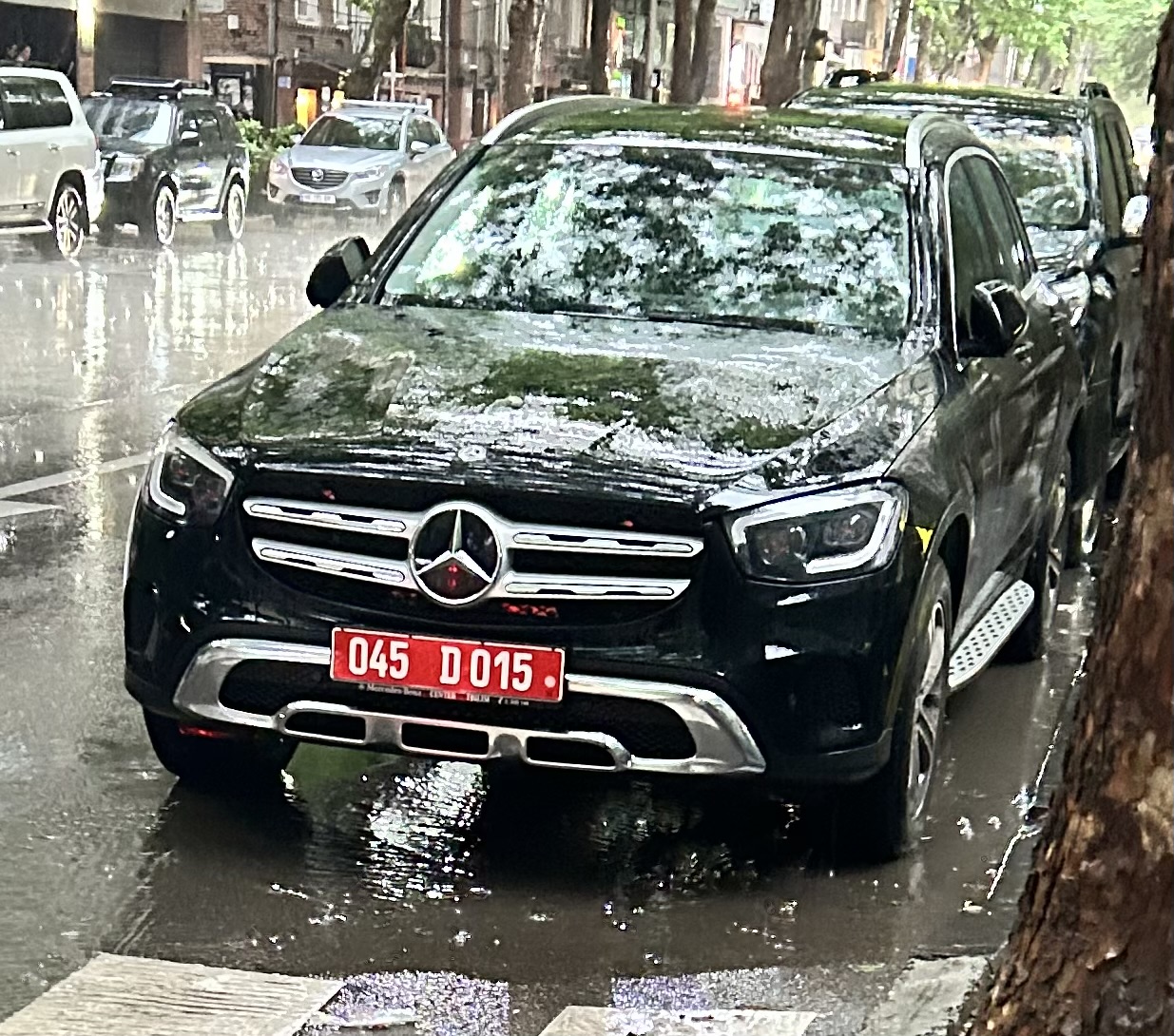 045 D 015, Mercedes-Benz GLC-Klasse 1st gen SUV (X253), facelift, 2019–2022