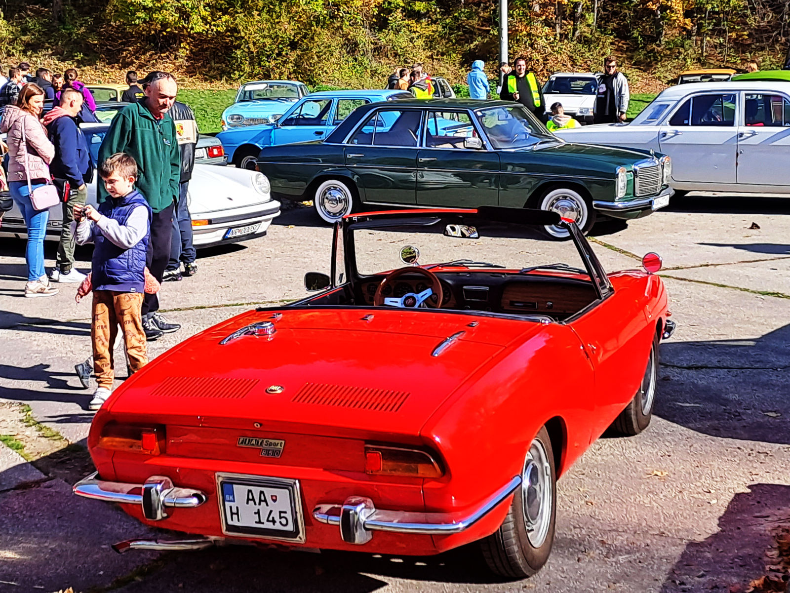AA H 145, FIAT 850 Sport Spider, 1968–1973