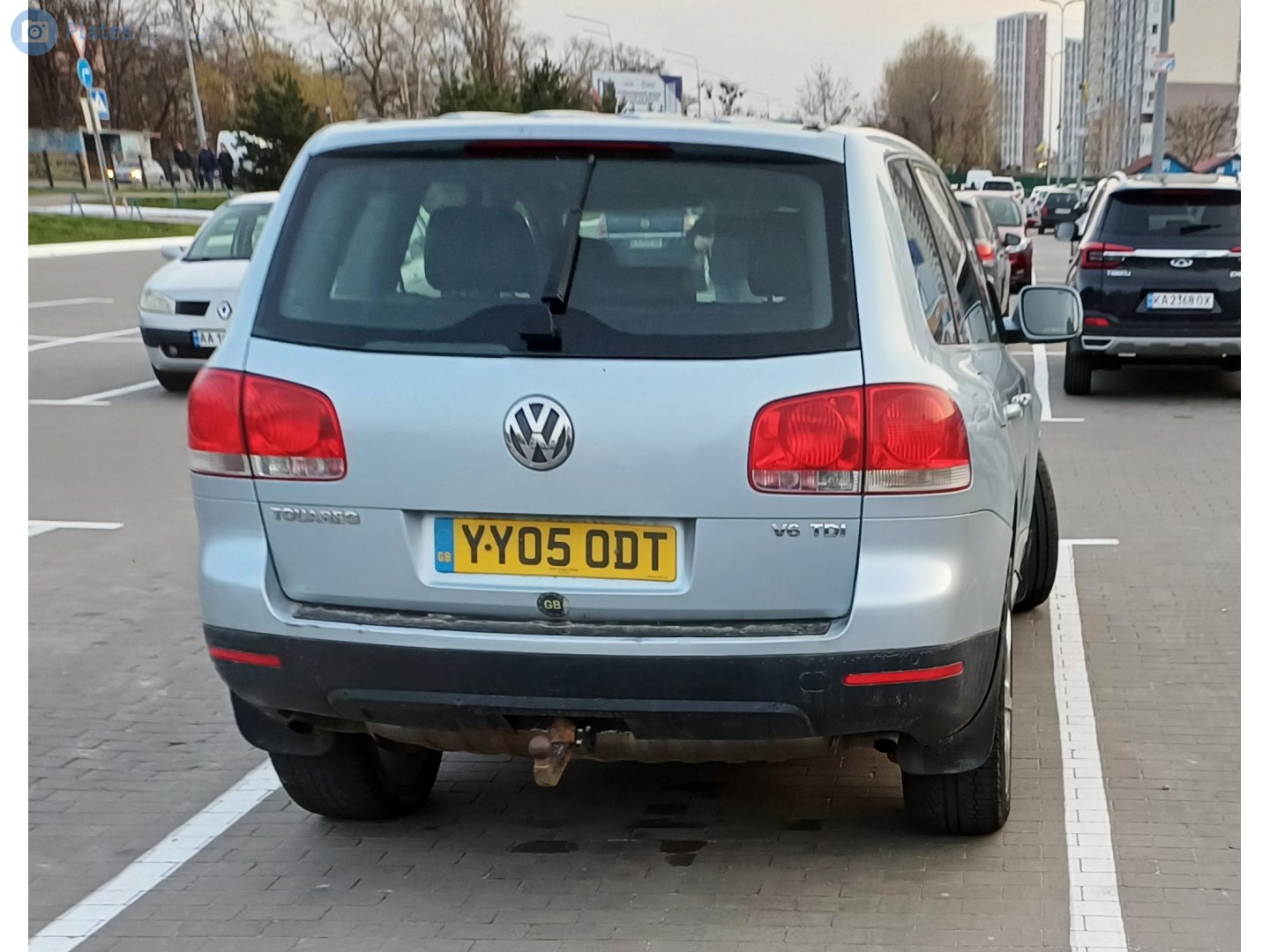 YY05ODT, Volkswagen Touareg 1st gen (7L), 2002–2010