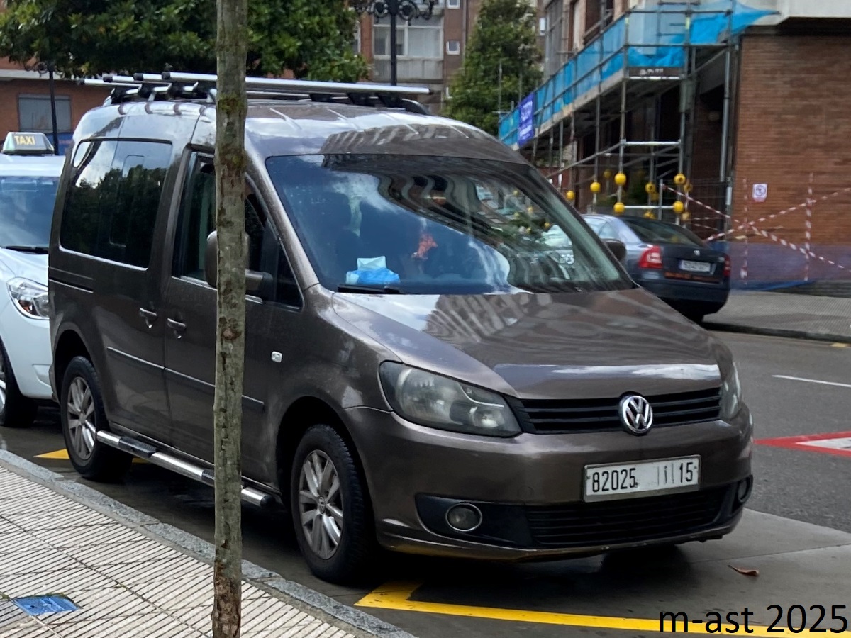 82025|أ|15, Volkswagen Caddy 3rd gen (2K), 1st facelift, 2010–2015