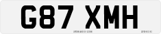 License plate of the United Kingdom, 1983 year system