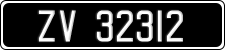 License plate of Ireland, Oldtimers