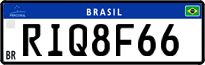 License plate of Brazil, Private owners (Mercosul)
