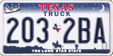 Texas, Trucks (123-4AB)