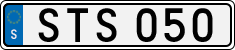 License plate of Sweden, Regular plates