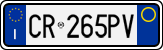 License plate of Italy, Cars (1994 year series)