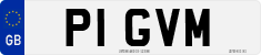 License plate of the United Kingdom, 1983 year system