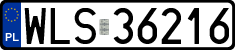 License plates of Poland, Regular car plates