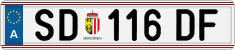 License plate of Austria, Regular plates