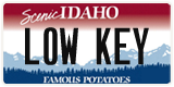 Idaho, Vanity Plates