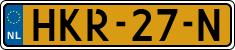 License plate of the Netherlands, Cars
