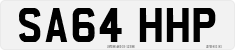 License plate of the United Kingdom, 2001 year system