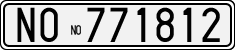 License plate of Italy, Cars (1927 year series)