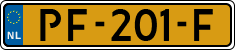 License plate of the Netherlands, Cars